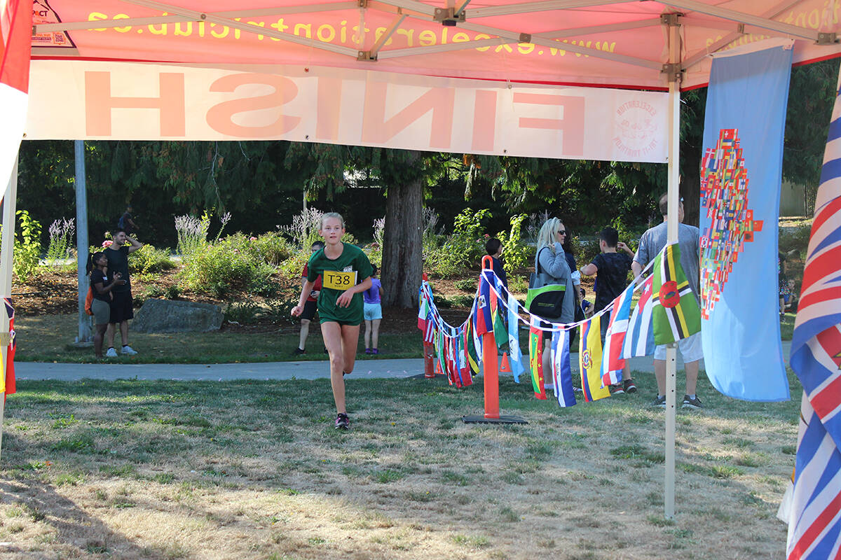 South Surrey residents take to pool, bikes and running routes in event ...