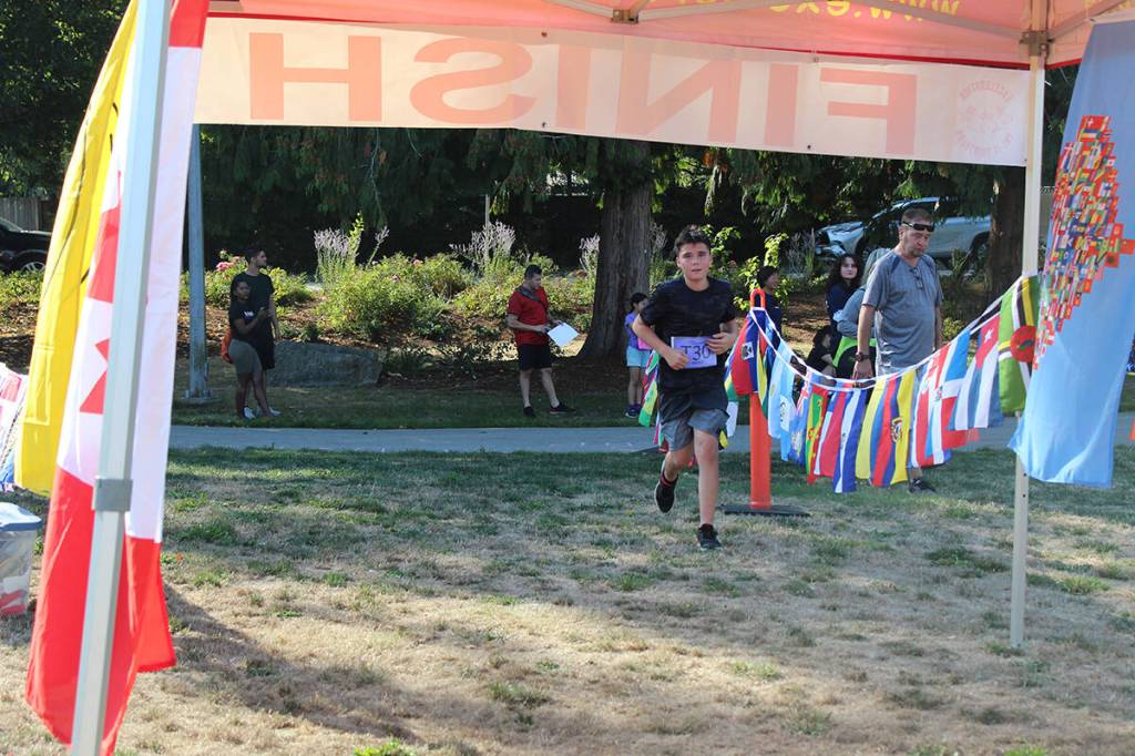 South Surrey residents take to pool, bikes and running routes in event ...